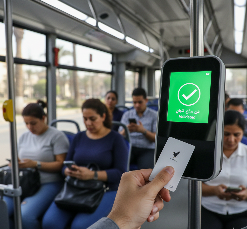 النقل العام بالقاهرة, الكارت الذكي, التذكرة الإلكترونية, أتوبيسات النقل العام, الدكتور عصام الشيخ, محافظة القاهرة, إلغاء الكاش, مواصلات مصر, دفع إلكتروني, الدليل نيوز, كريم محمد