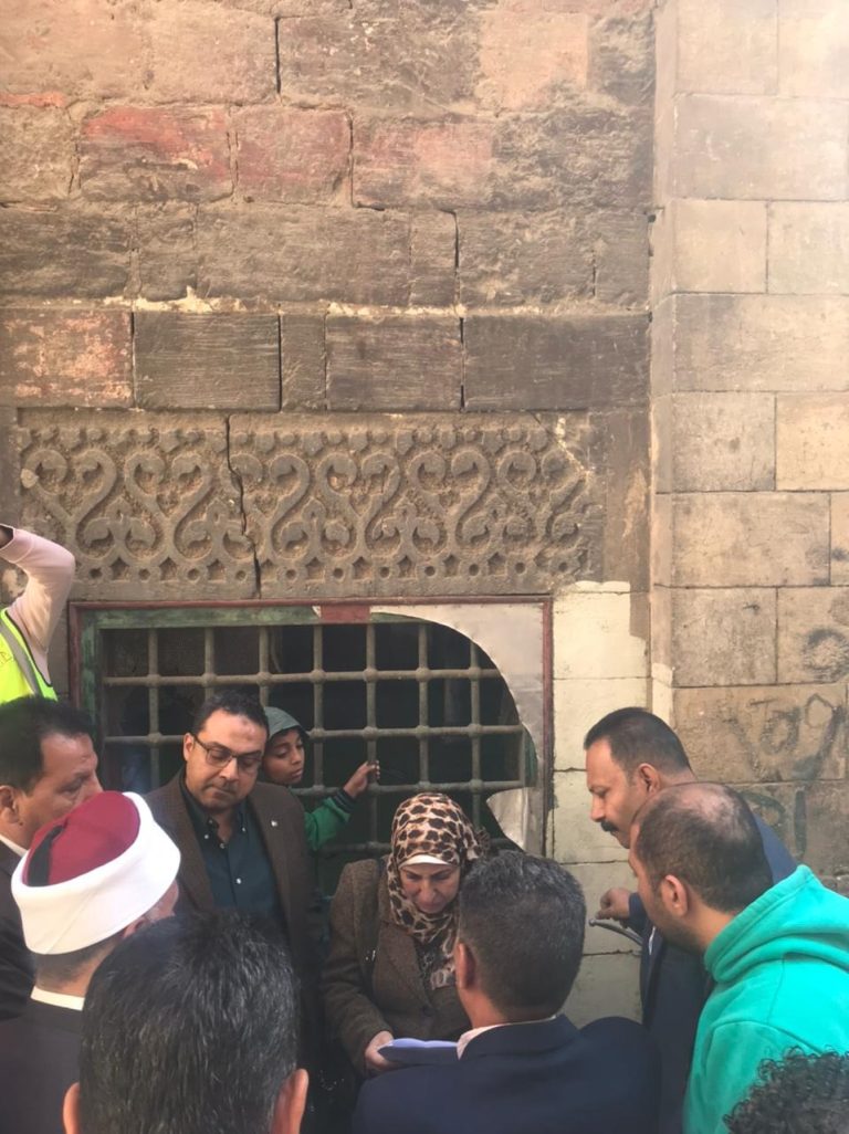 خبير آثار: البدء فى درء الخطورة لحماية مسجد الأشمونى بباب الشعرية  
