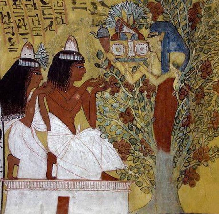 شجرة الميلاد وأسطورة أوزوريس في مصر القديمة