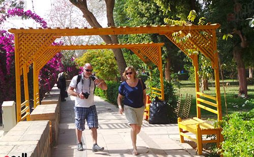 كبر حديقة نباتية