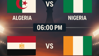 جدول مباريات اليوم في كأس الأمم الأفريقية مباراة مصر وكوت ديفوار ومباراة الجزائر ونيجيريا