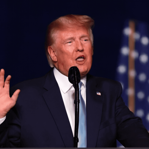 الرئيس الأمريكي دونالد ترامب