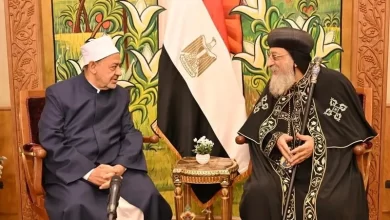 شيخ الأزهر، البابا تواضروس، أحمد الطيب، الكنيسة المصرية، الأزهر الشريف، الوحدة الوطنية، أخبار مصر اليوم، صحة البابا تواضروس.