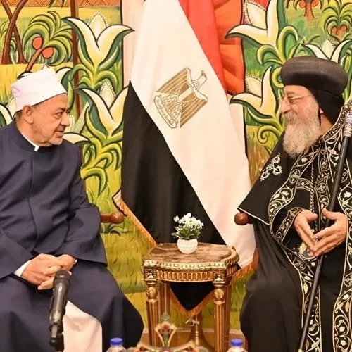 شيخ الأزهر، البابا تواضروس، أحمد الطيب، الكنيسة المصرية، الأزهر الشريف، الوحدة الوطنية، أخبار مصر اليوم، صحة البابا تواضروس.