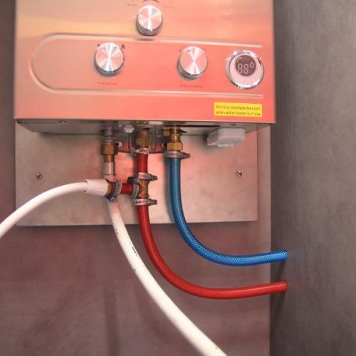 تسريب غاز السخان