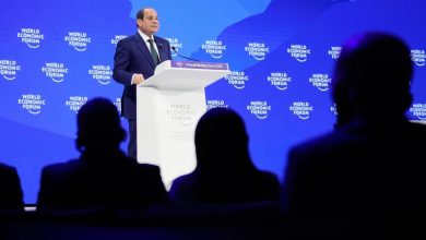 الرئيس السيسي يلقي كلمة مصر في منتدى دافوس الاقتصادي 2026.