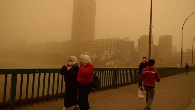 حالة الطقس اليوم والعاصفة الترابية