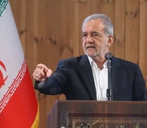 الرئيس الإيراني مسعود بزشكيان