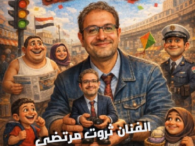 ثروت مرتضى يجسد نبض الشارع بـ الكاريكاتير