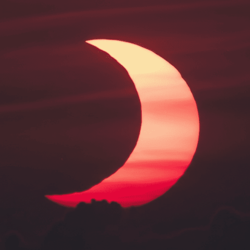 كسوف الشمس الحلقي