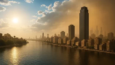 حالة الطقس في مصر 1 فبراير 2026 - رياح وأتربة وارتفاع حرارة