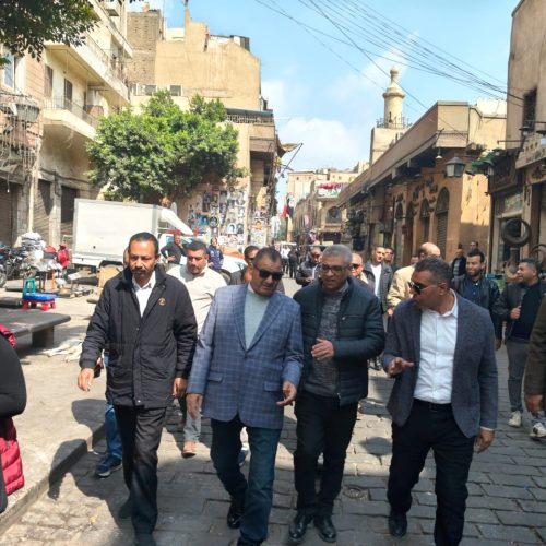 جولة ميدانية لمسؤولي المجلس الأعلى للآثار في منطقة القاهرة التاريخية