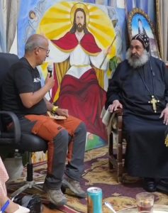 عبد الرحيم العرجان رحّالة عالمى في دير مصري توثيق مسار العائلة المقدسة