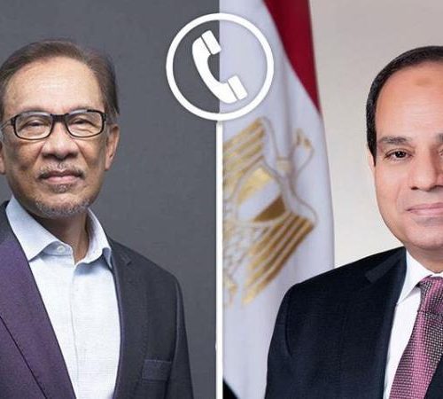 الرئيس السيسي ورئيس وزراء ماليزيا