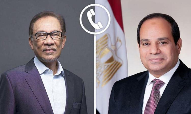 الرئيس السيسي ورئيس وزراء ماليزيا