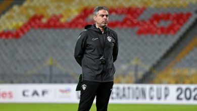 معتمد جمال يقود الزمالك لصدارة الدوري المصري عقب الفوز على بيراميدز.