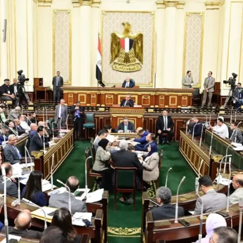 جلسة مجلس النواب لمناقشة الضريبة العقارية