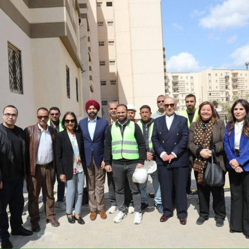 مشروع وحدات الإسكان الاجتماعي بمدينة العاشر من رمضان بدعم البنك الدولي