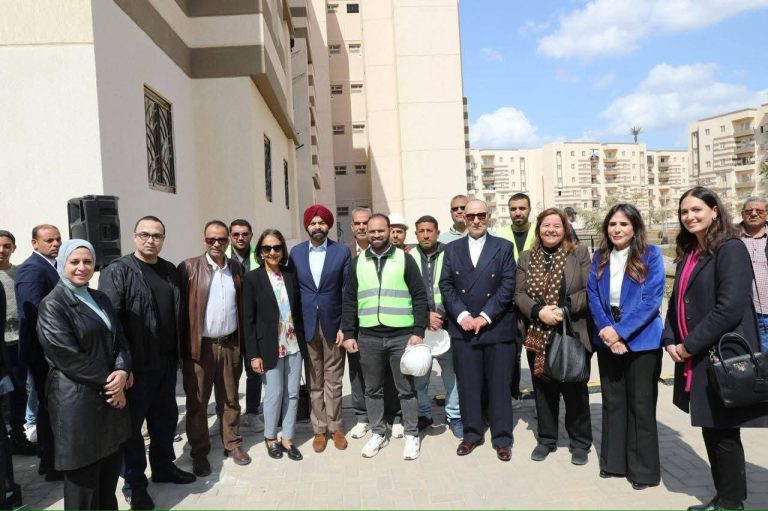 مشروع وحدات الإسكان الاجتماعي بمدينة العاشر من رمضان بدعم البنك الدولي