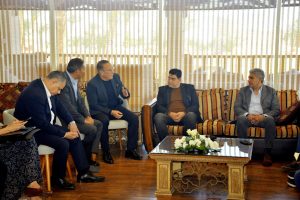 اجتماع وزير السياحة والآثار مع أعضاء غرفة الغوص بشرم الشيخ