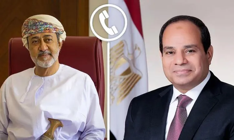 السيسي وسلطان عمان لبحث استهداف ميناء الدقم