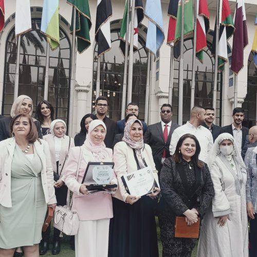 الحفل الختامي لمسابقة وسام الخير للمبادرات بجامعة الدول العربية