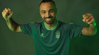 محمد مجدي أفشة لاعب الاتحاد السكندري المعار من الأهلي