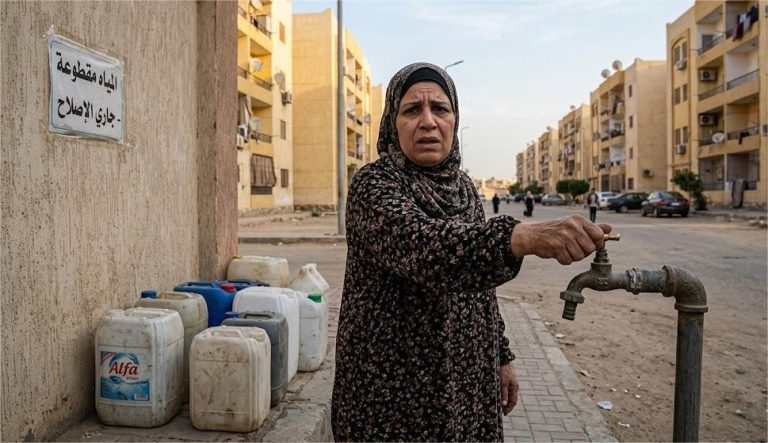 انقطاع المياه عن المشروع الأمريكي بحلوان ومدينة 15 مايو لمدة 6 ساعات صباح السبت