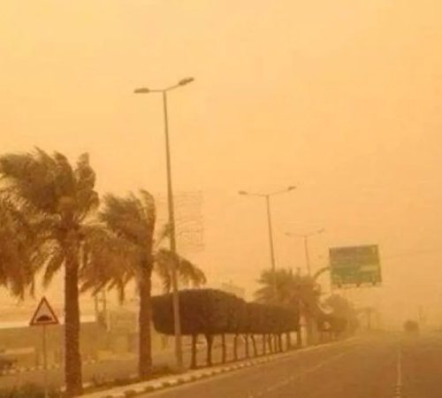 العاصفة الترابية