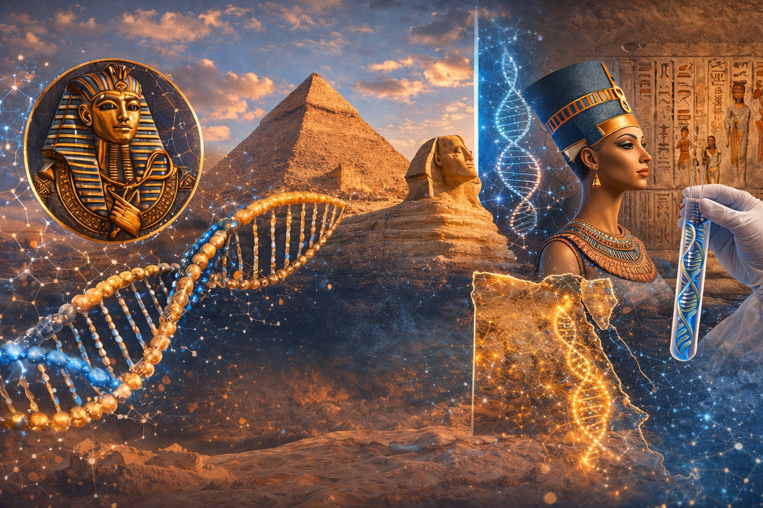 الجينوم المصري - الشفرة الوراثية للمصريين في البحث العلمي