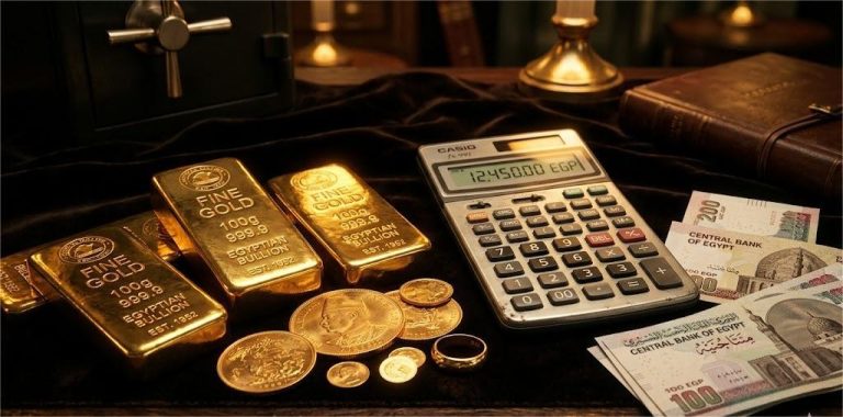 سعر الذهب في مصر - استقرار عيار 21 عند 7155 جنيهاً