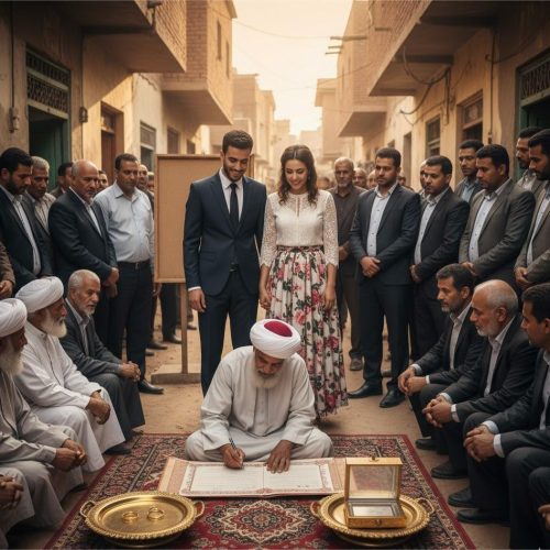 مبادرة تيسير الزواج في مصر بقرية البسقلون بالمنيا