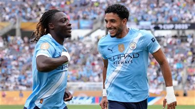 تأهل مانشستر سيتي بمشاركة عمر مرموش لـ نهائي كأس الاتحاد