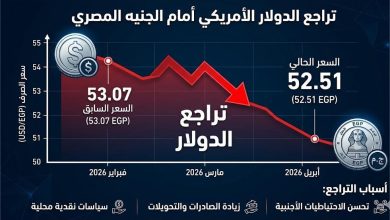 سعر الدولار اليوم 14 أبريل 2026 - تراجع أمام الجنيه المصري في البنوك