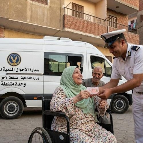 قوافل الأحوال المدنية تصل للمنازل