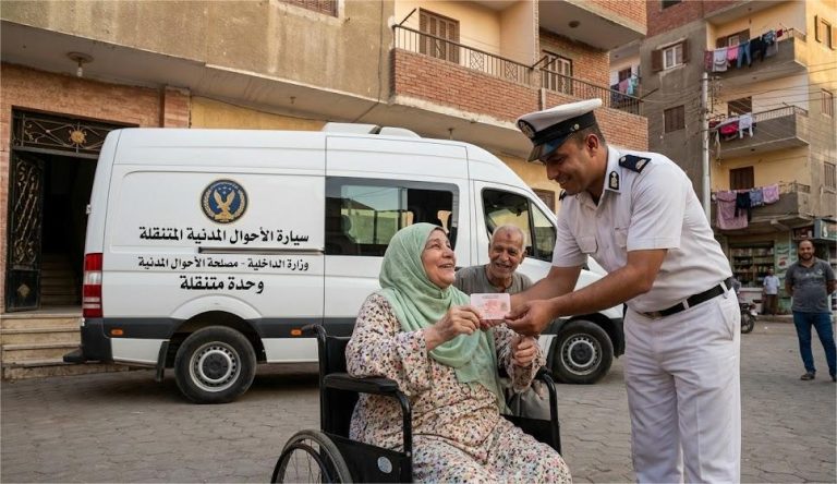 قوافل الأحوال المدنية تصل للمنازل