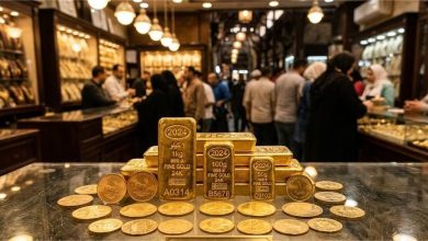 تراجع أسعار الذهب في مصر وعيار 21 يسجل 7045 جنيهاً رغم الصعود العالمي