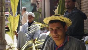 أسبوع الآلام، أحد الشعانين، البصخة، الفصح، الآثار والفنون القبطية