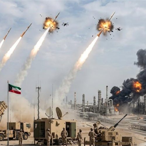 الكويت تعترض طائرات مسيرة إيرانية تستهدف منشآتها النفطية