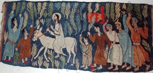 أسبوع الآلام، أحد الشعانين، البصخة، الفصح، الآثار والفنون القبطية