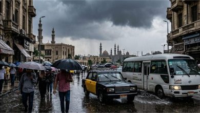 تحذيرات هيئة الأرصاد الجوية بشأن حالة الطقس اليوم وتوقعات سقوط أمطار على القاهرة الكبرى