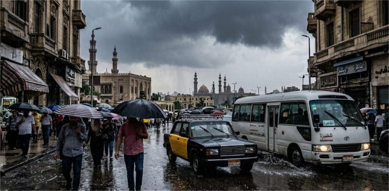 تحذيرات هيئة الأرصاد الجوية بشأن حالة الطقس اليوم وتوقعات سقوط أمطار على القاهرة الكبرى