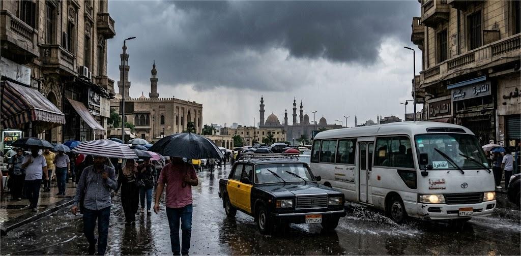 تحذيرات هيئة الأرصاد الجوية بشأن حالة الطقس اليوم وتوقعات سقوط أمطار على القاهرة الكبرى