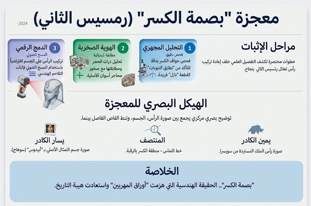 بصمة الكسر؛ الهندسة العلمية تدحض وثائق المهربين