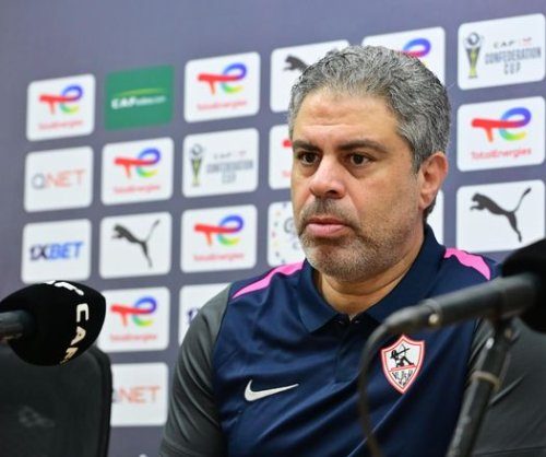 معتمد جمال مدرب الزمالك يتحدث في المؤتمر الصحفي عن طرد محمود بنتايج في مباراة الزمالك واتحاد العاصمة ضمن نهائي الكونفيدرالية الأفريقية