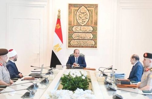 اجتماعات الرئيس السيسي يوجه بتعظيم أصول الأوقاف خلال اجتماعه اليوم