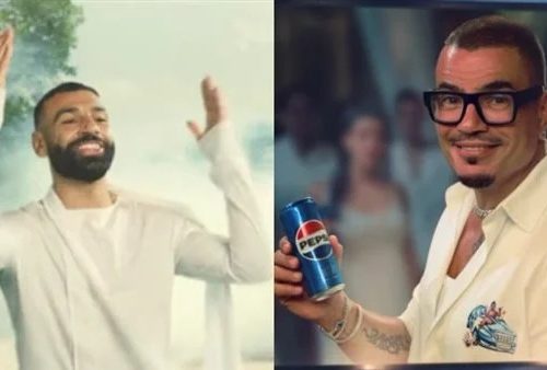 محمد صلاح وعمرو دياب