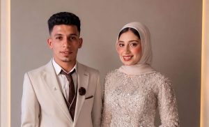 الف مبروك للعروسين يوسف وروان