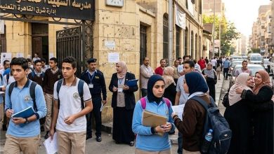 طلاب الشهادة الإعدادية 2026 أمام لجان الامتحانات في اليوم الأول امتحانات الشهادة الإعدادية