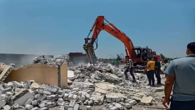فحص هندسي للمباني الآيلة للسقوط بمحافظة الجيزة
